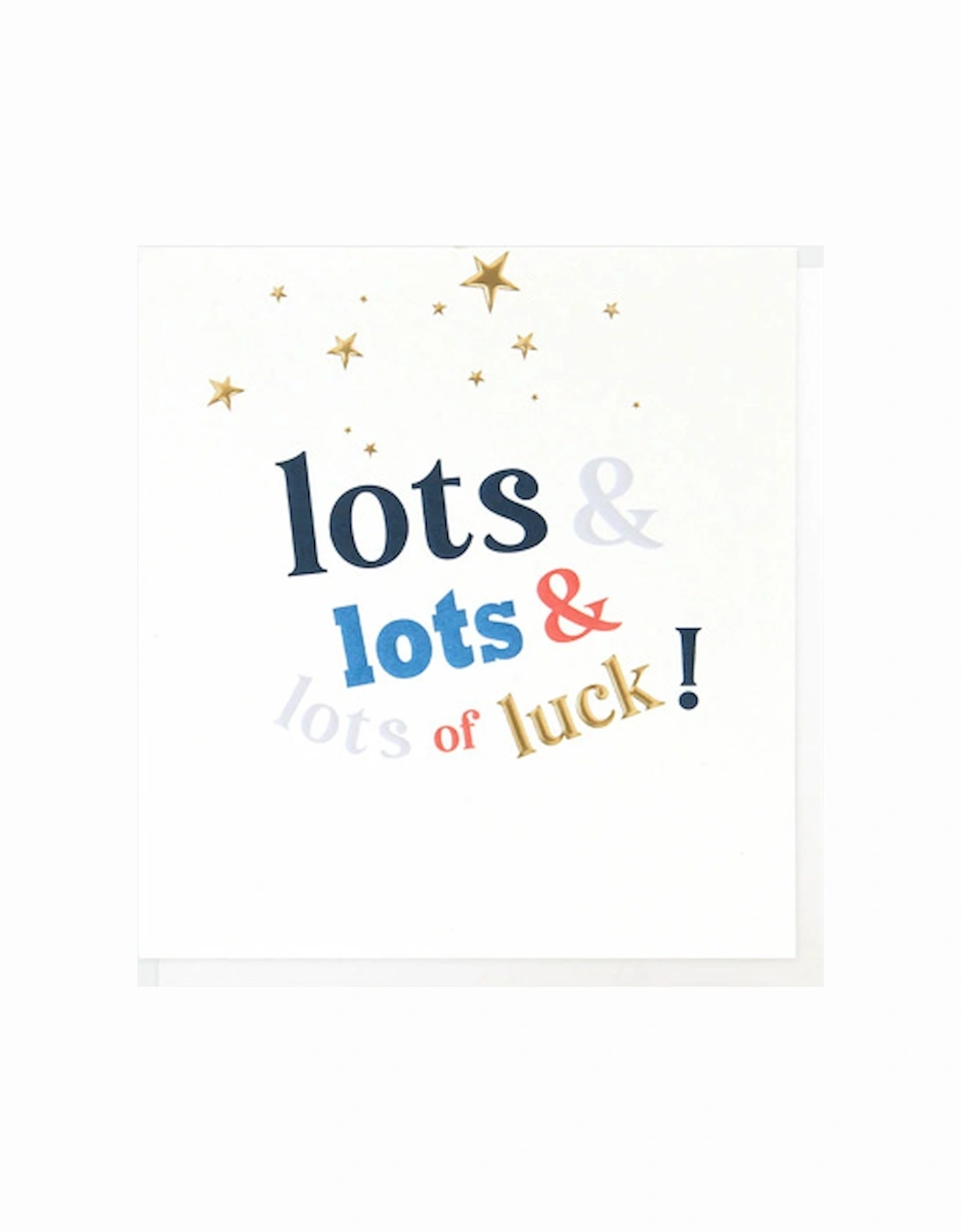 Lots and Lots of Luck Card, 2 of 1