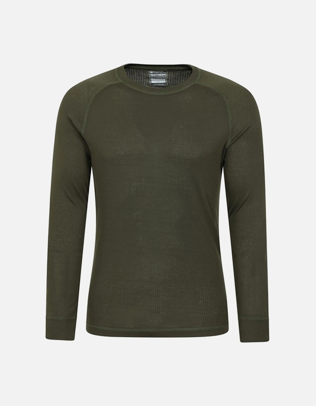 Mens Talus Round Neck Long-Sleeved Thermal Top, 4 of 3