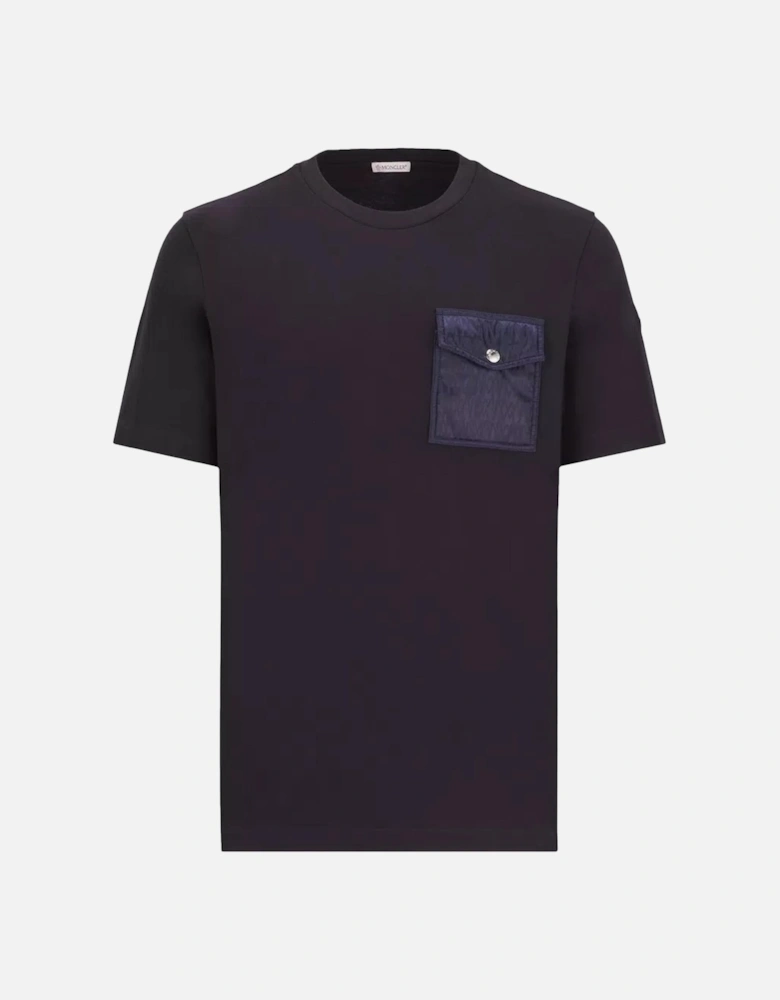Monogram Pocket T-shirt Navy