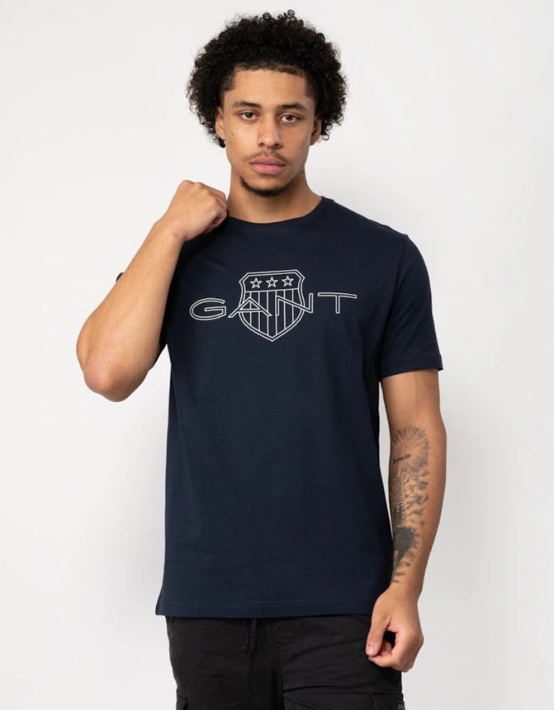 Mens Short Sleeve Logo T-Shirt