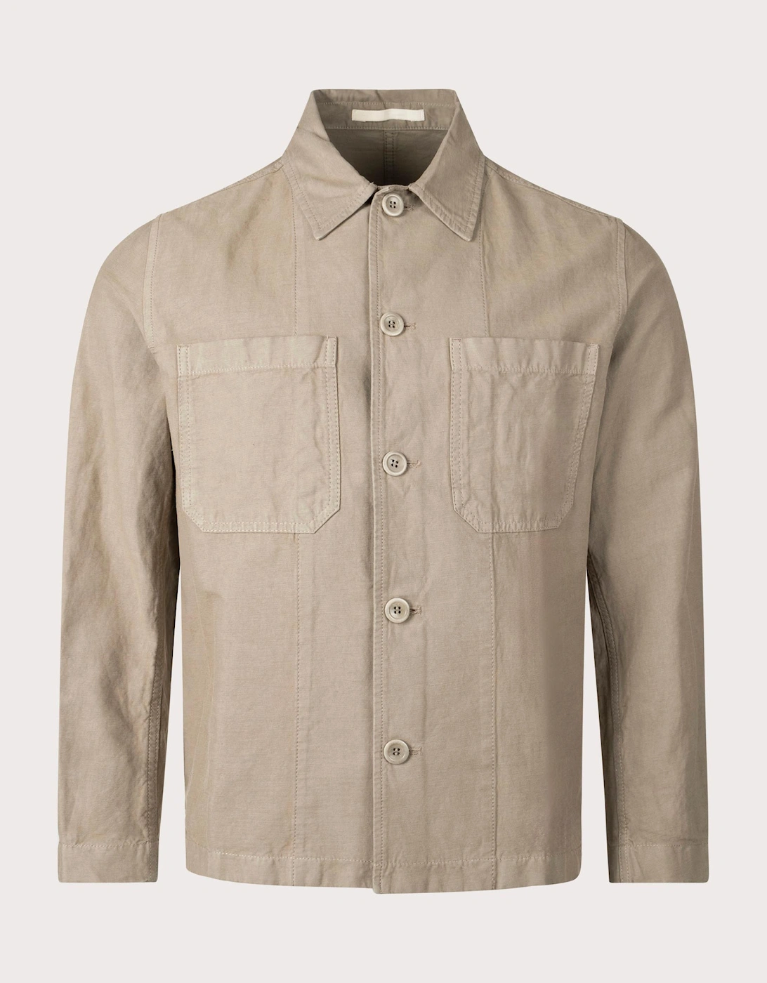 Tyge Cotton Linen Overshirt, 3 of 2