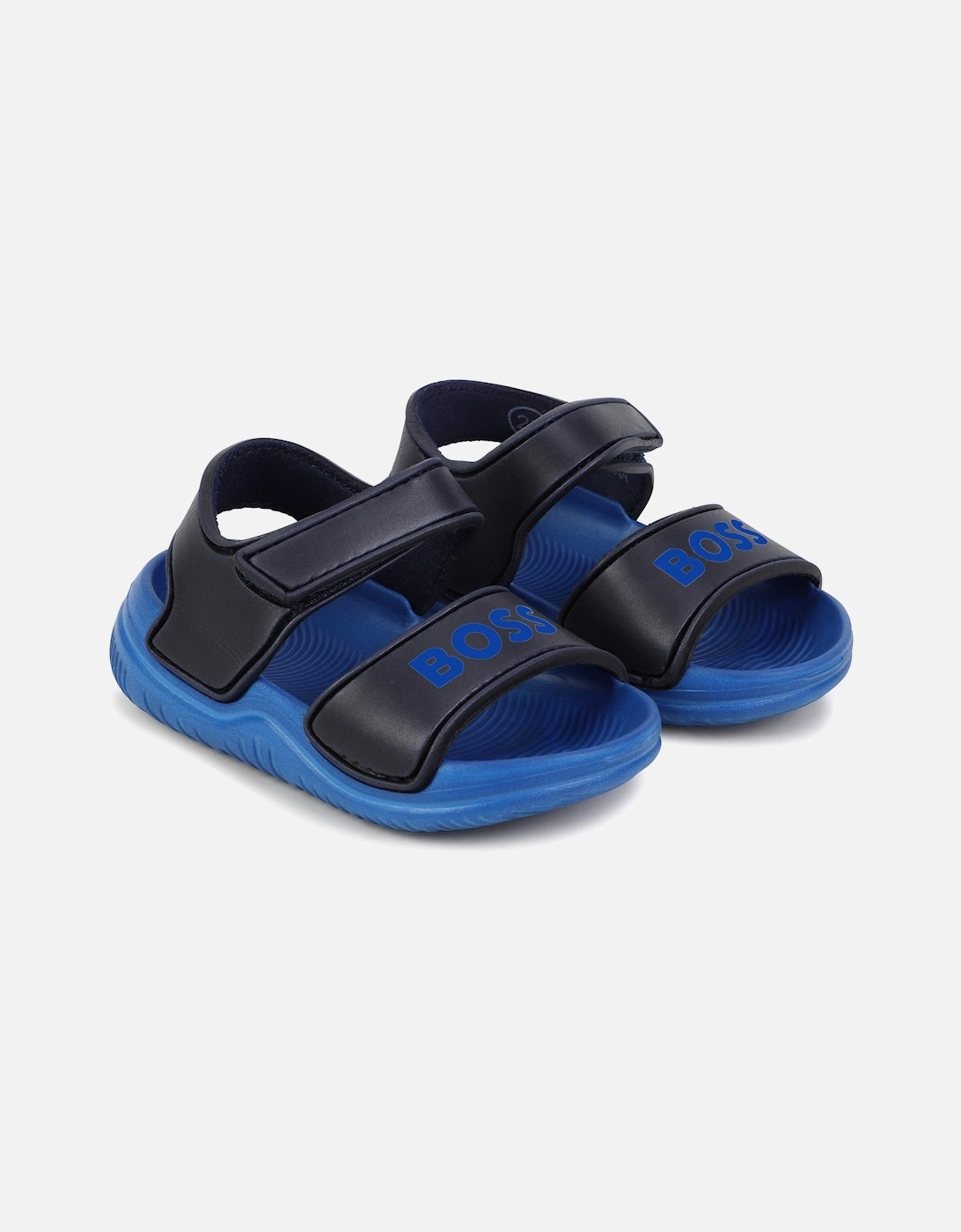 Infants Aqua Slide Sandals (Navy), 7 of 6