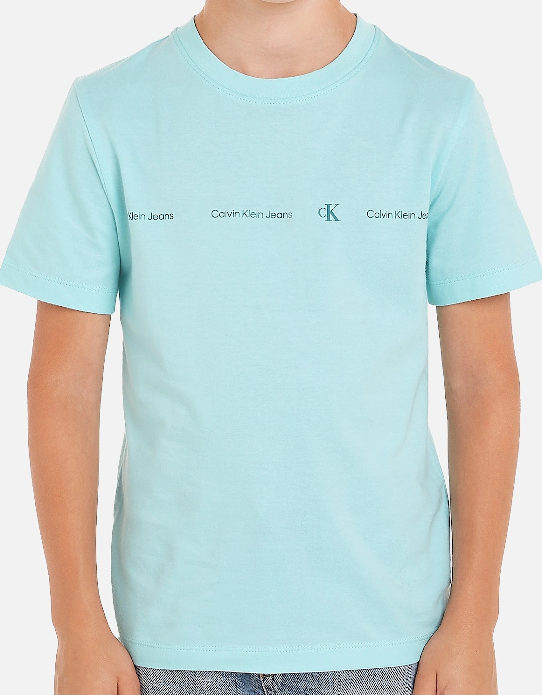 Juniors Minimalistic T-Shirt (Turquoise)