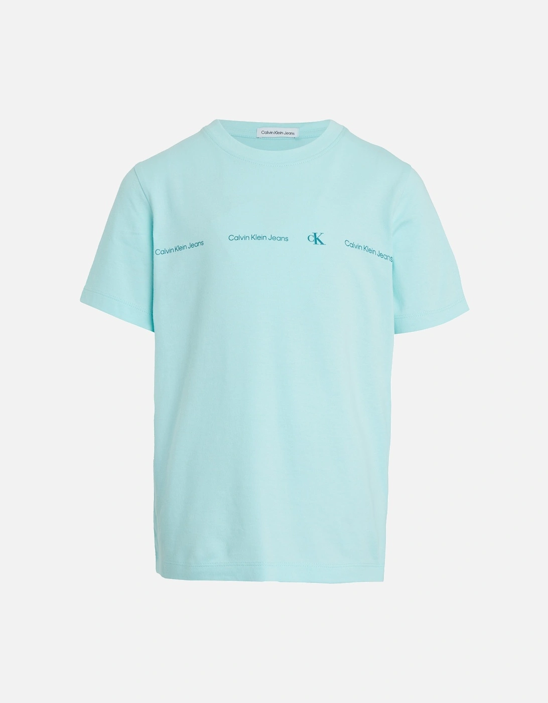Juniors Minimalistic T-Shirt (Turquoise), 7 of 6