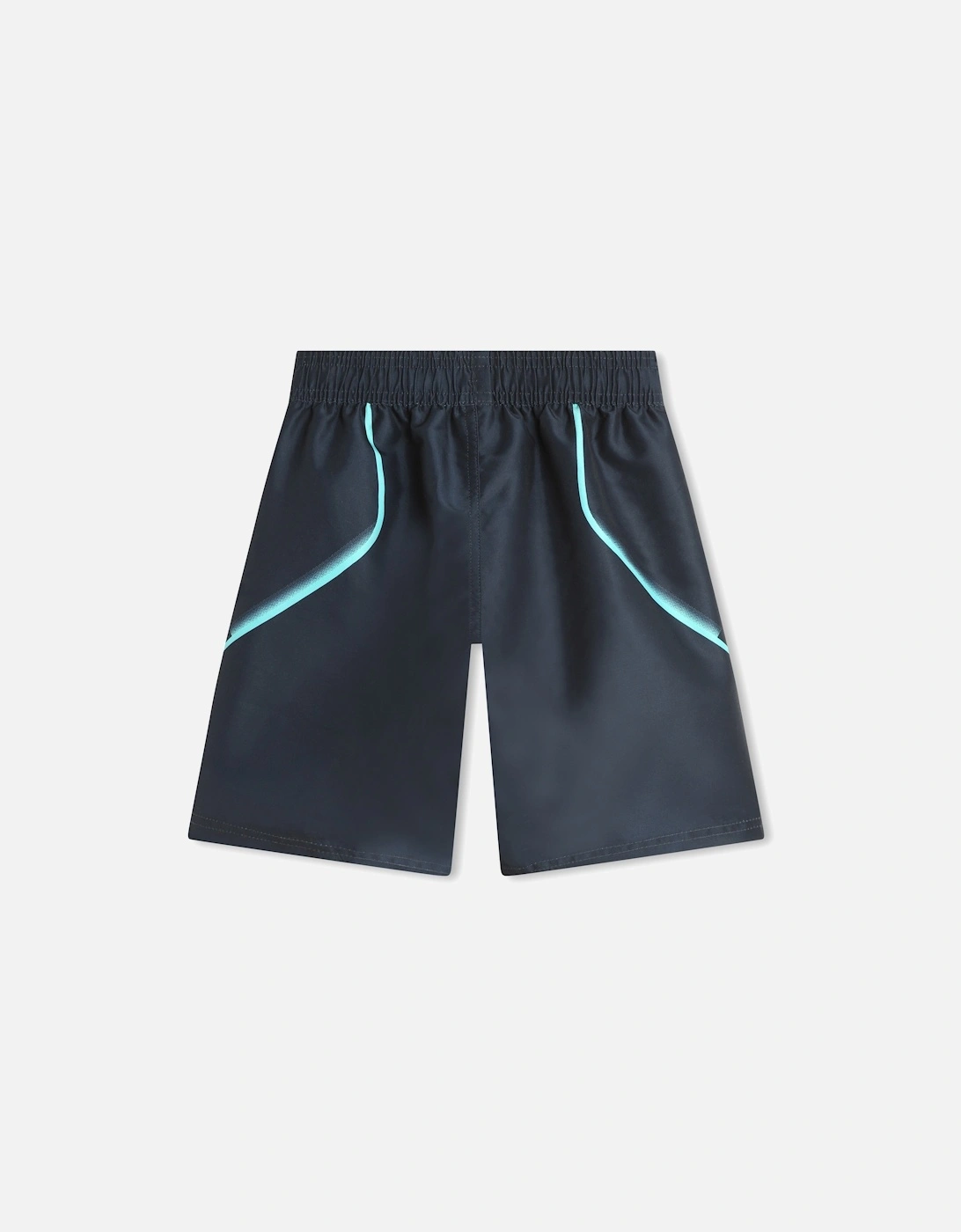 Juniors Stripe Detail Swim Shorts (Navy)