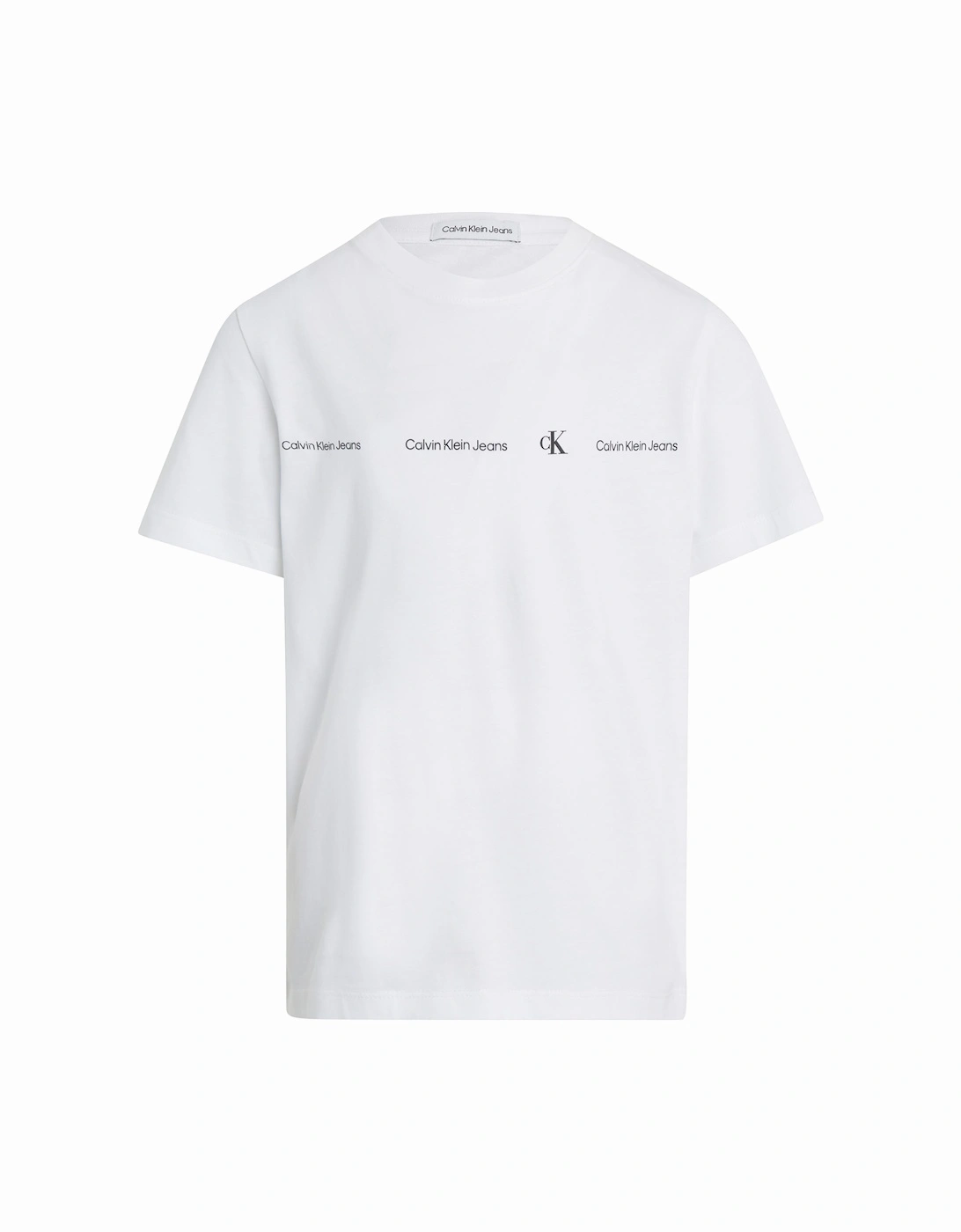 Juniors Minimalistic T-Shirt (White), 6 of 5