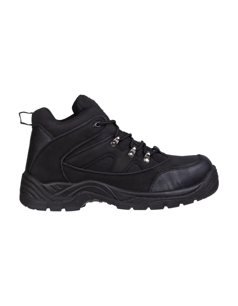 Mens Safety 151n Mid Lace Up Boots - Black