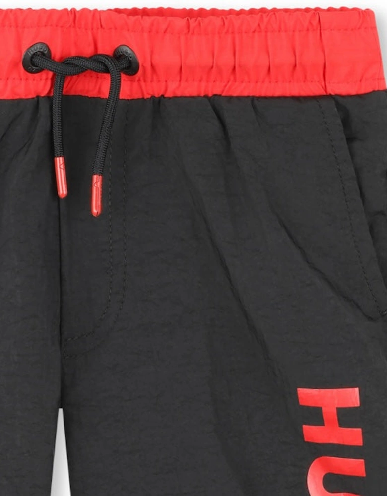 Boys Black Swim Shorts