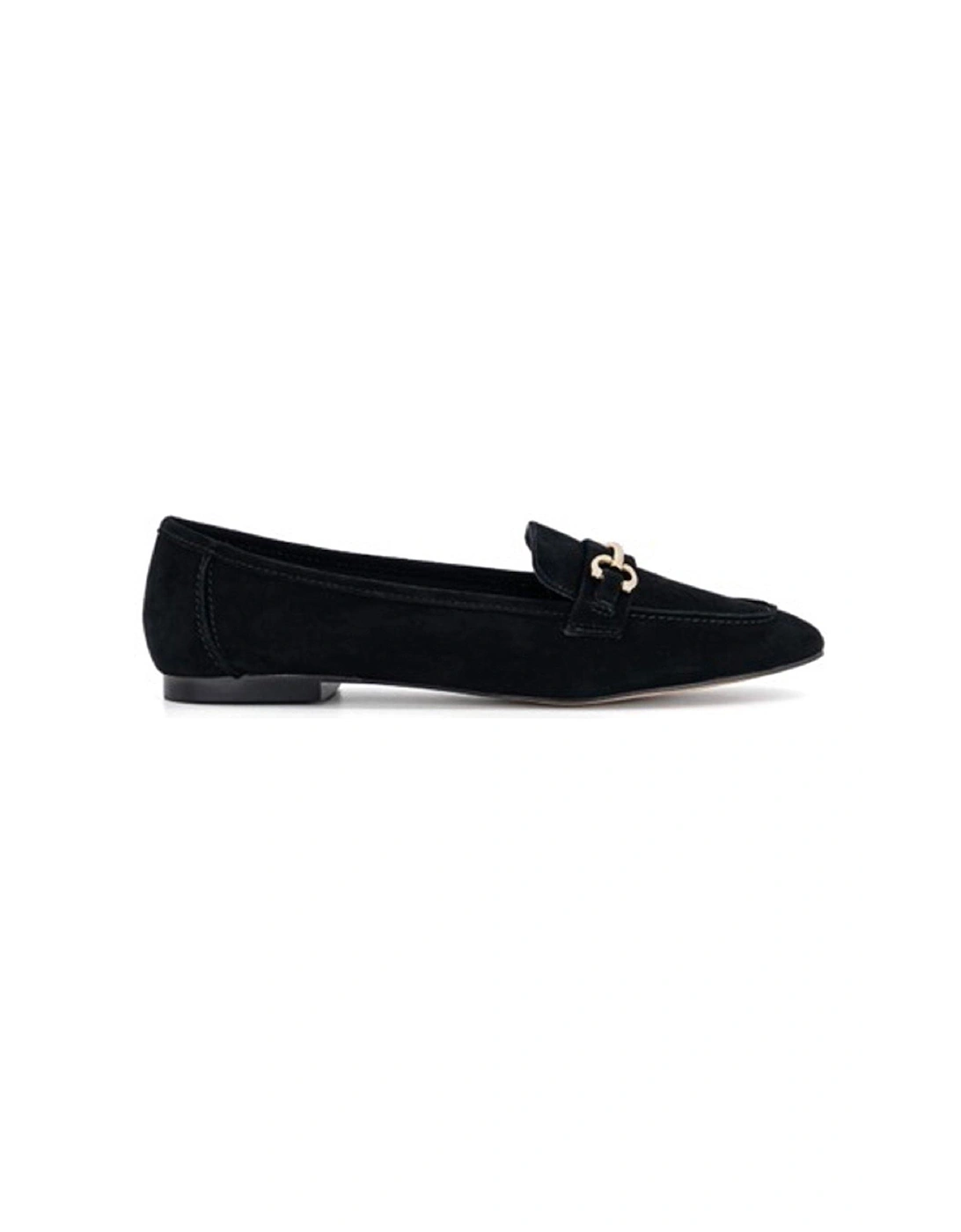Finnegan Snaffle Front Suede Loafers - Black Suede, 3 of 2