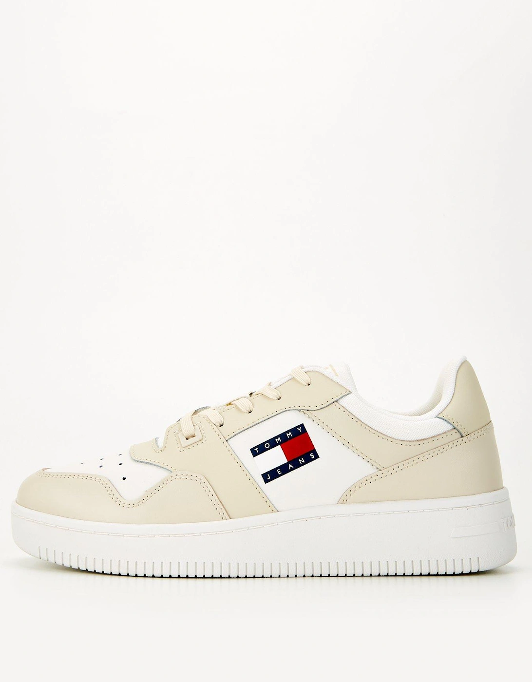 Retro Basket Trainer - Cream, 7 of 6