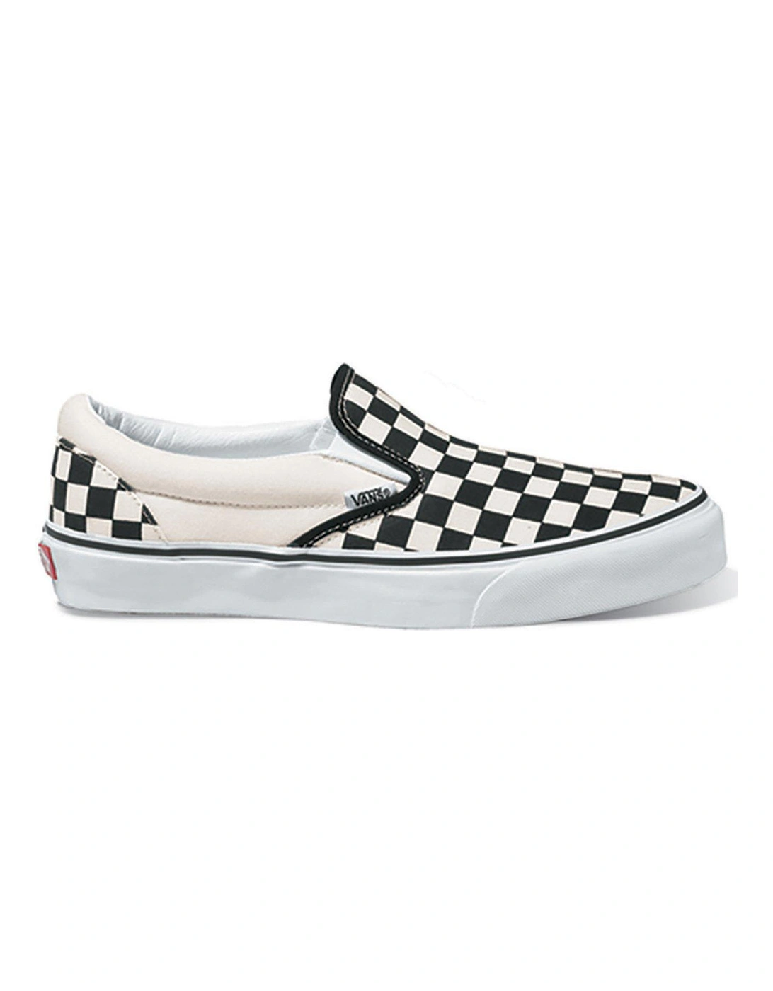 Kids Unisex Classic Slip-On Checkerboard Trainer - Black/White, 2 of 1