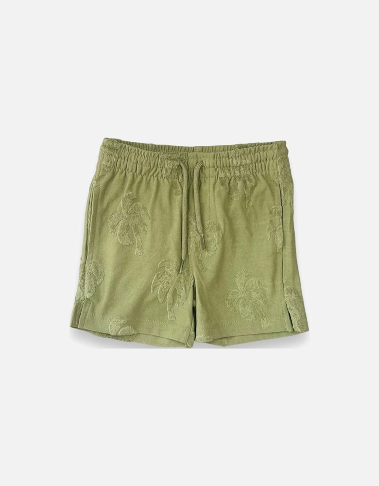 Khaki Towelling Shorts