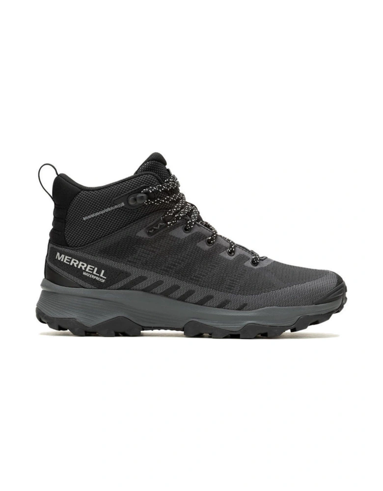 Mens Speed Waterproof Hiking Boots - Black