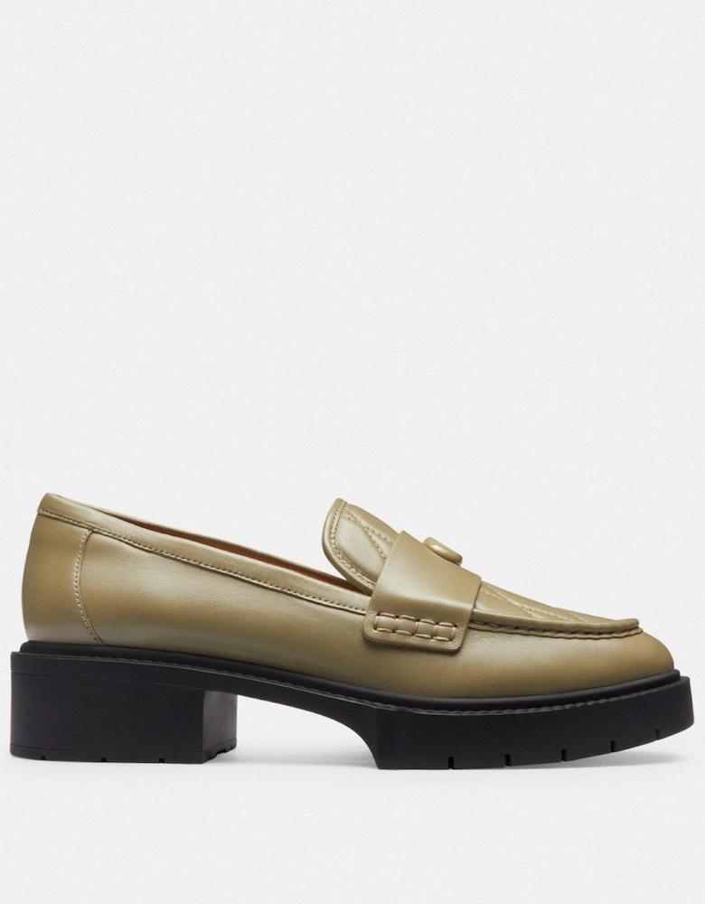 Leah Quilted Leather Loafer