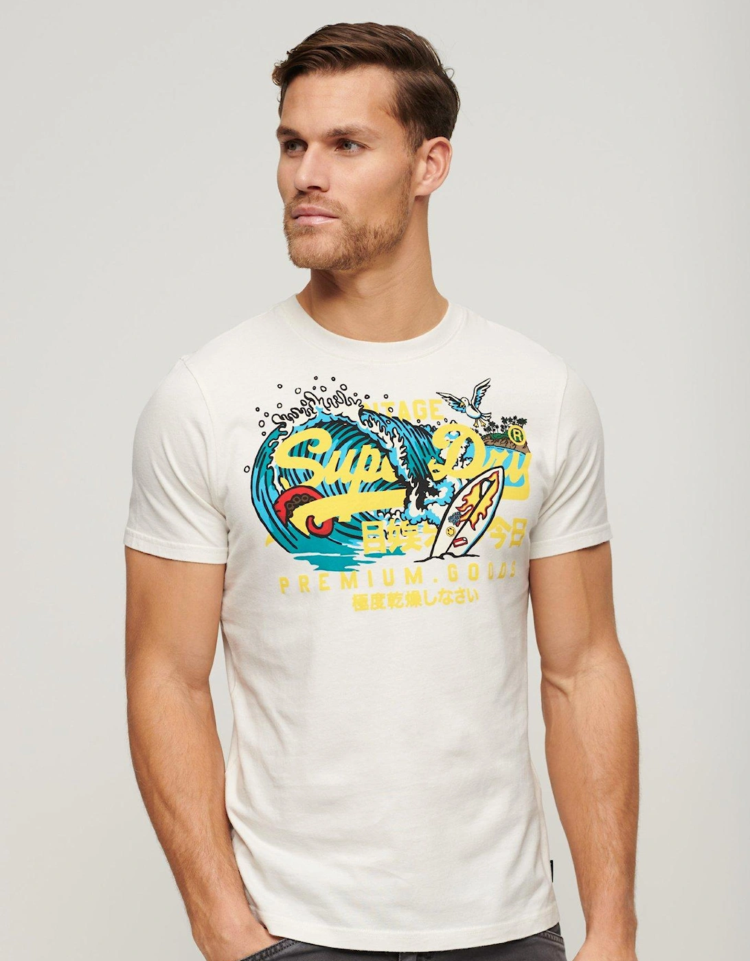 La Surf Graphic T-shirt - Off White, 2 of 1