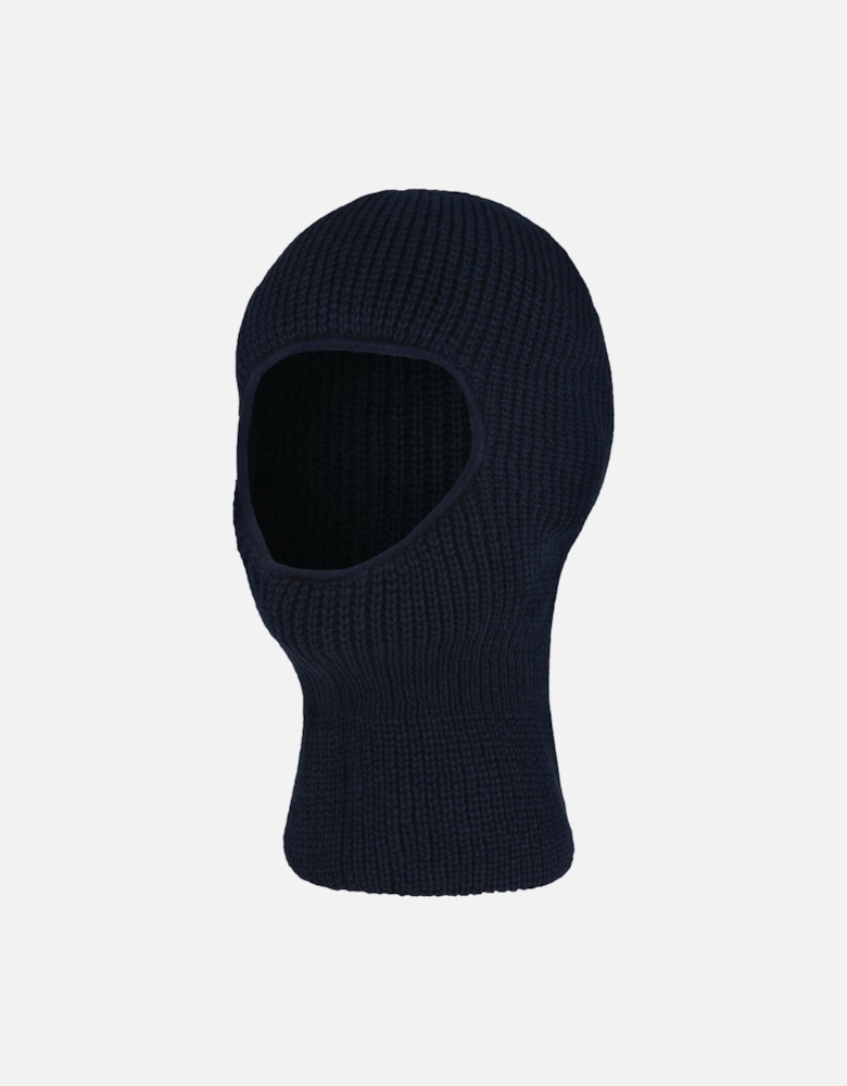 Professional Mens Open Face Ribbed Acrylic Balaclava