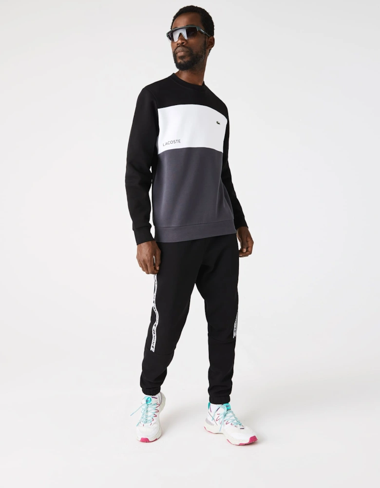 Mens Colour Block Sweatshirt