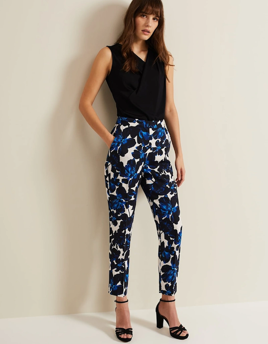 Caddie Floral Suit Trousers, 2 of 1