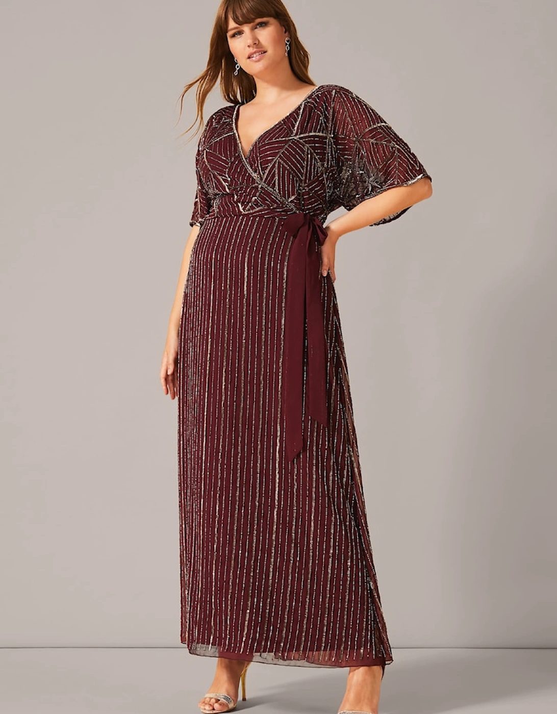 Electra Beaded Maxi Dress, 7 of 6