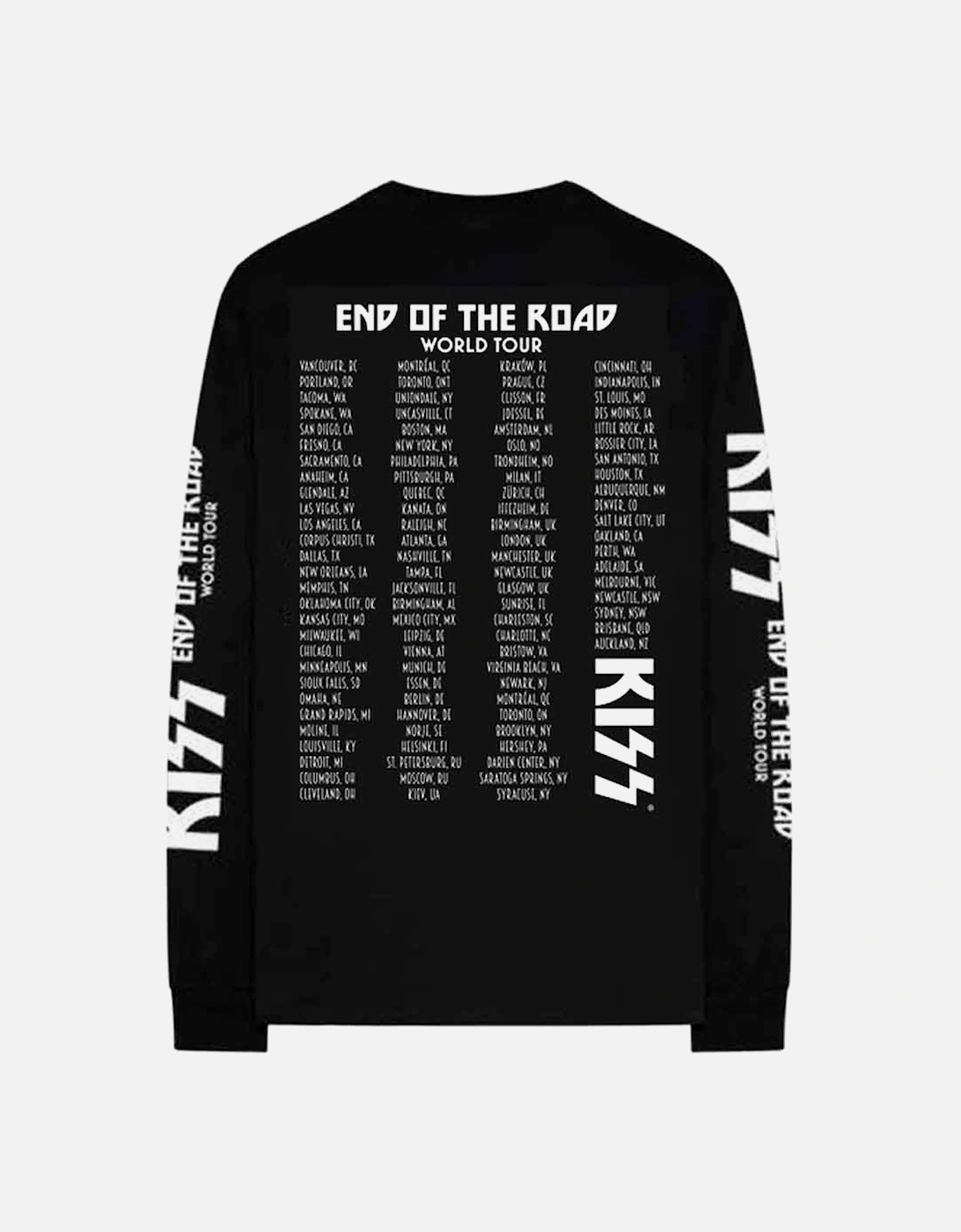 Unisex Adult End Of The Road Tour Long-Sleeved T-Shirt