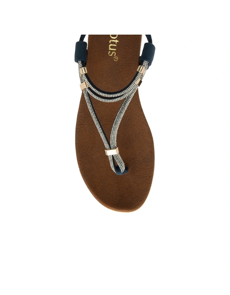 Chica Womens Toe Post Sandals