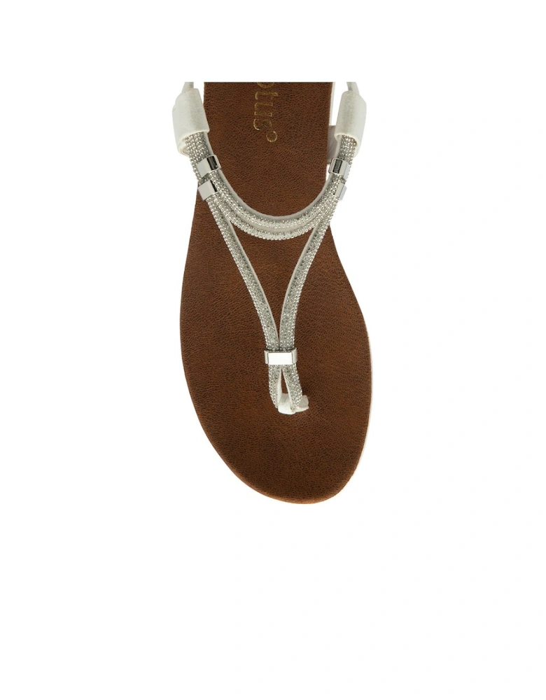 Chica Womens Toe Post Sandals