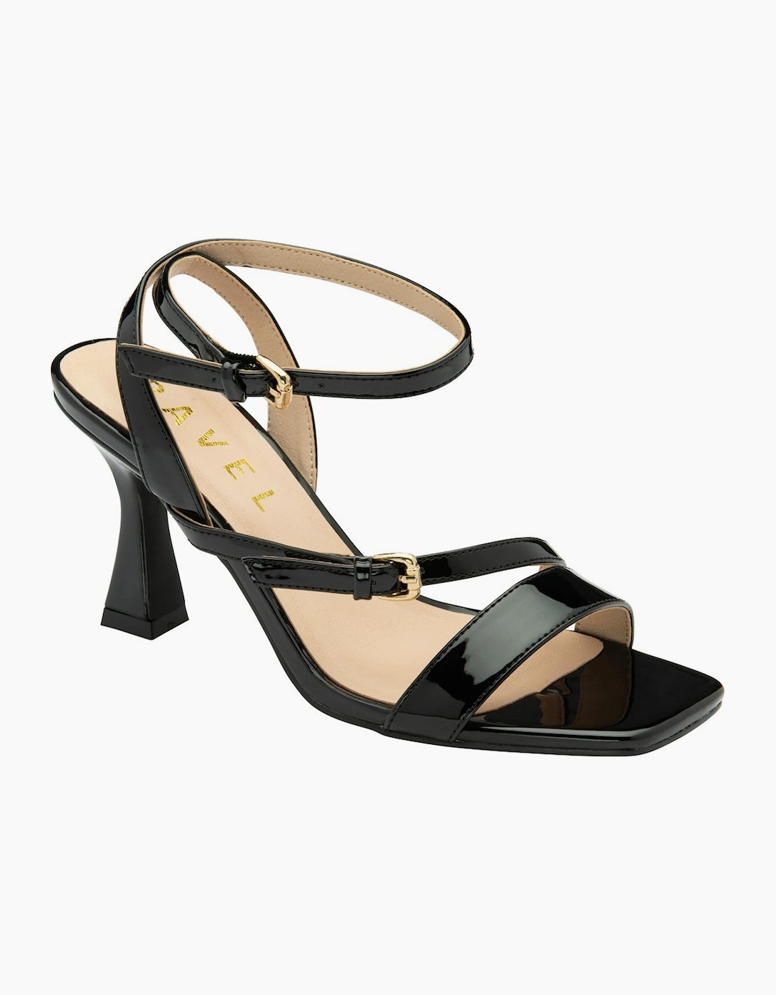 Ravel Women's Arten Womens Heeled Sandals - Black - Size: 5