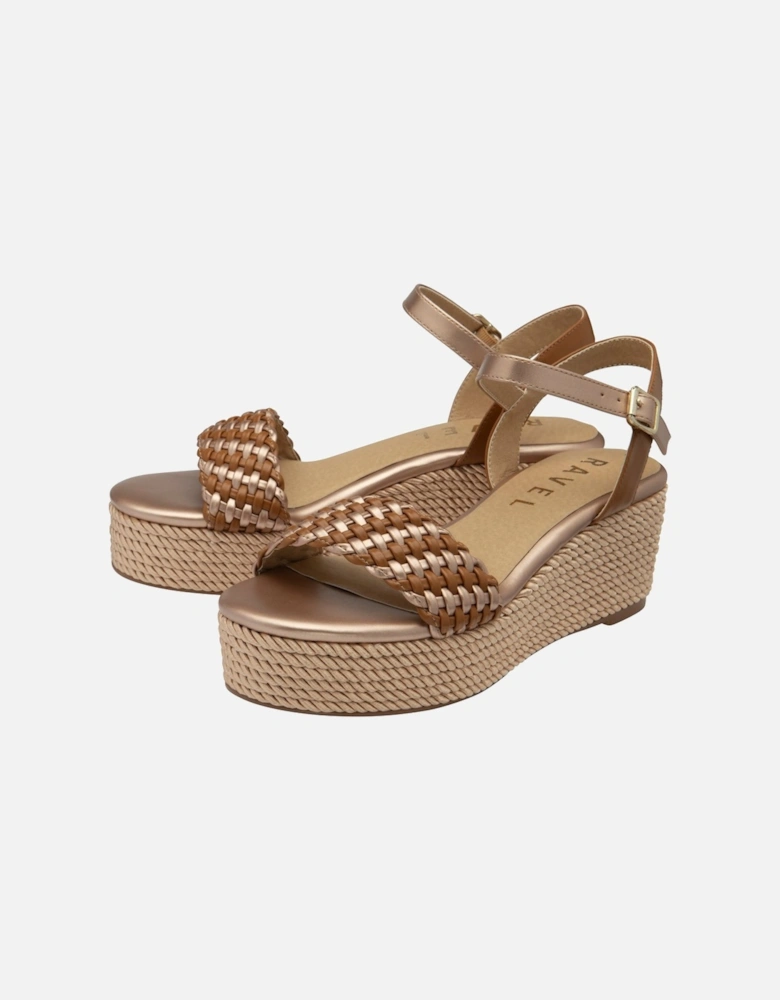 Kippen Womens Wedge Sandals