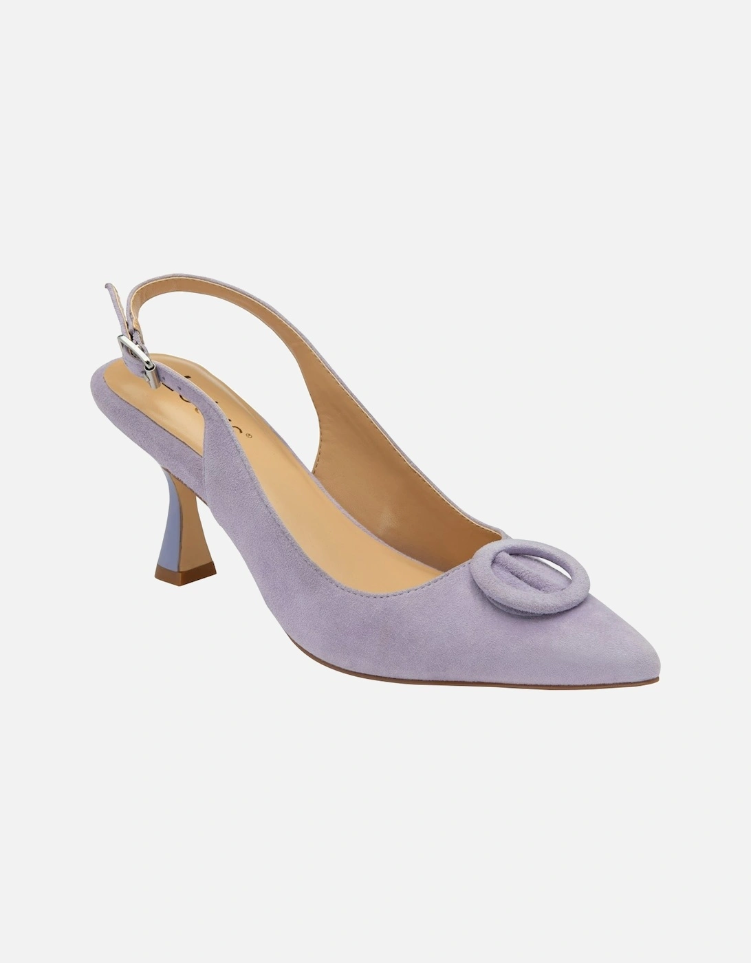 Delfina Womens Slingback Court Shoes, 5 of 4