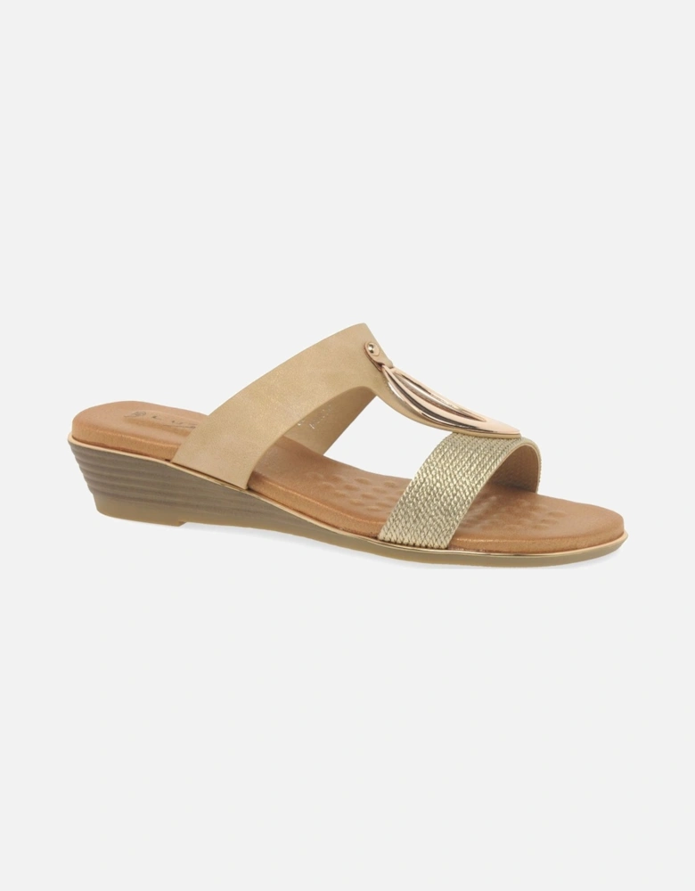 Porto Womens Low Wedge Sandals