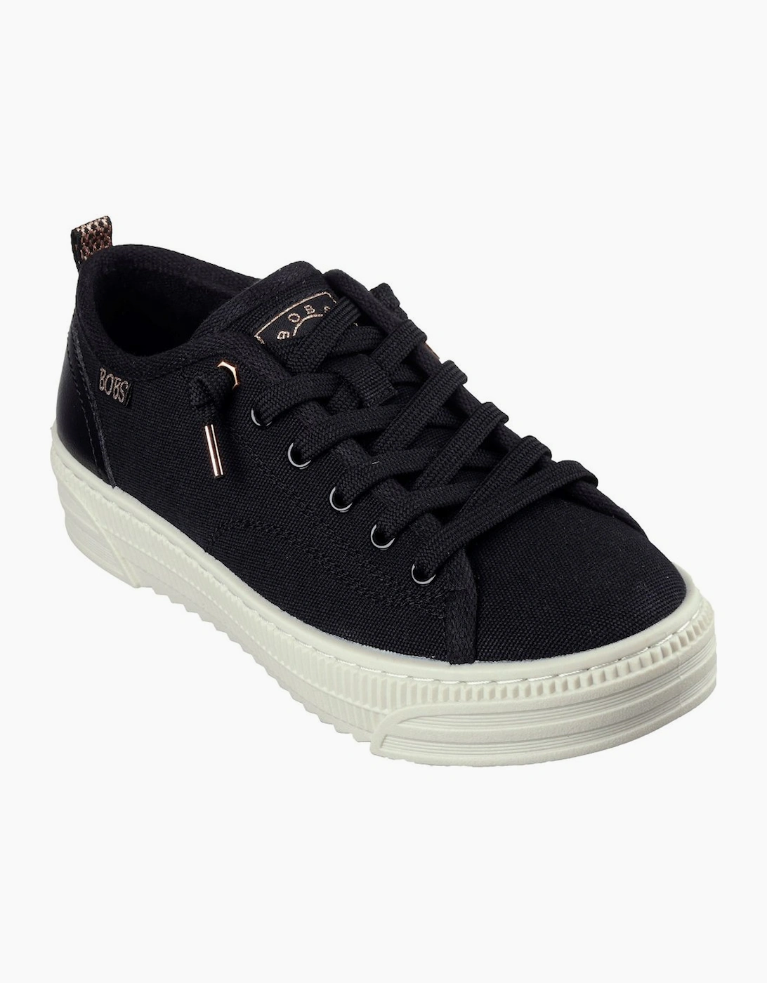 Skechers Women's BOBS Copa Womens Trainers - Black - Size: 5