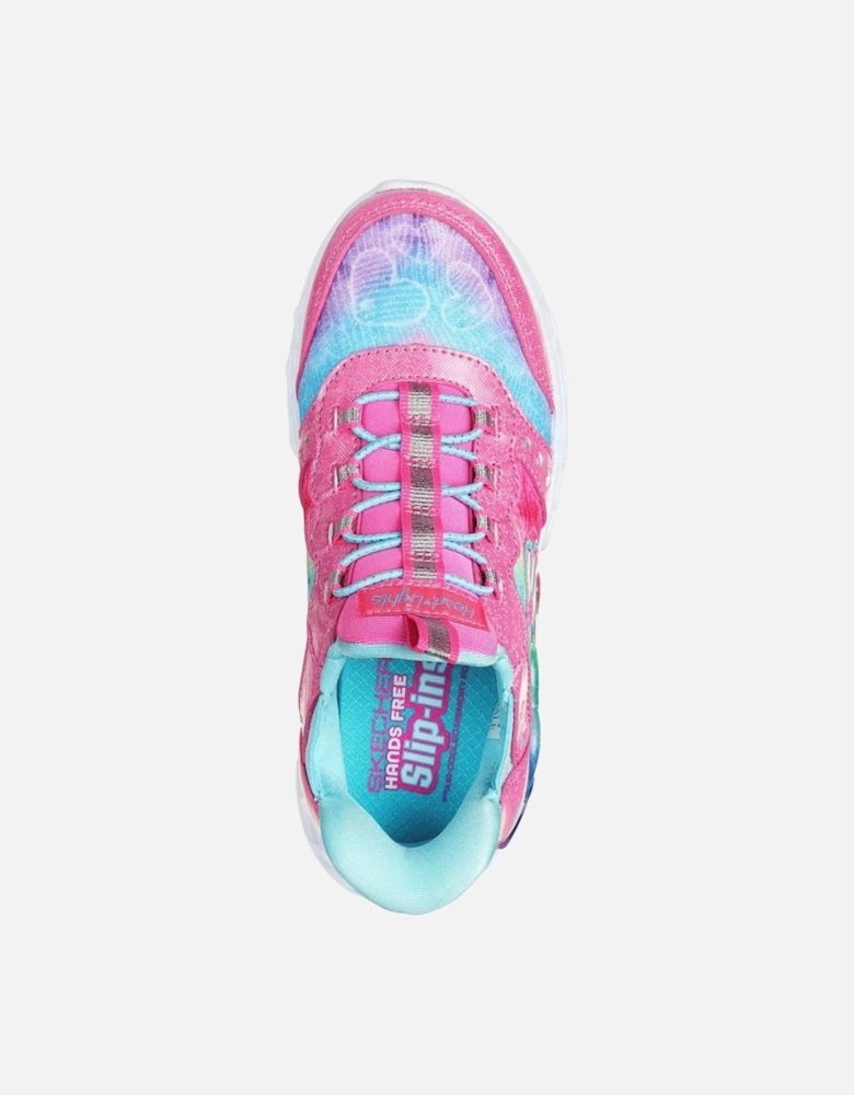 Slip Ins: Infinite Heart Lights Girls Trainers