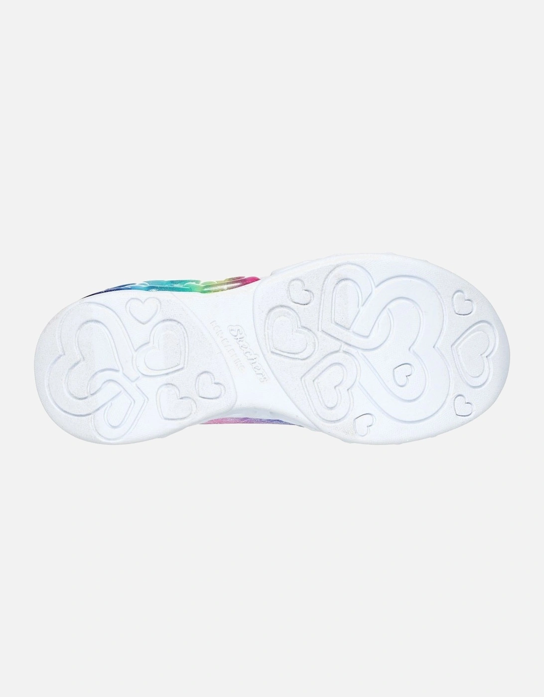 Slip Ins: Infinite Heart Lights Girls Trainers