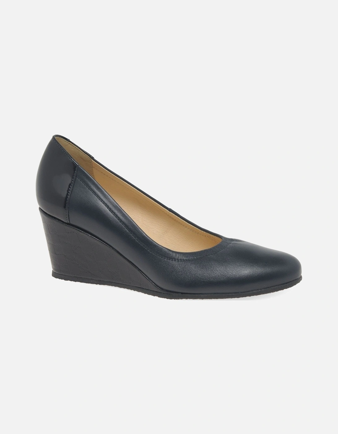 Penelope Womens Wedge Heel Court Shoes, 9 of 8