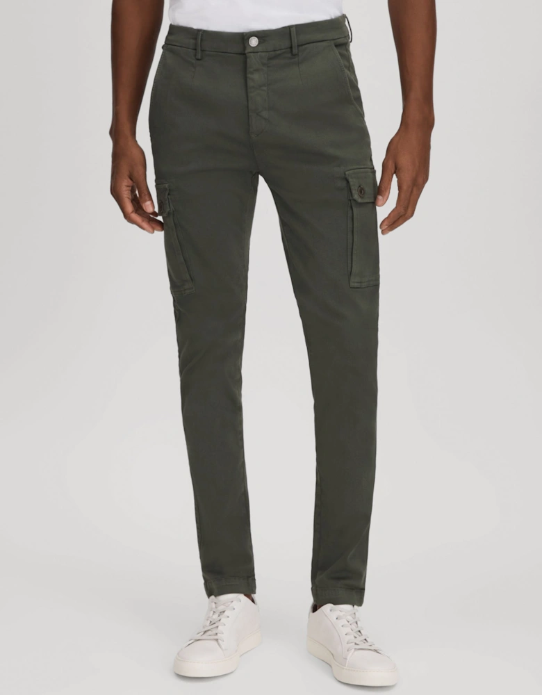 Replay Slim Fit Cargo Trousers