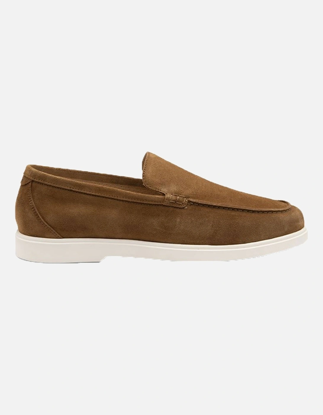 Tuscany Suede Casual Shoe Chestnut Suede, 4 of 3