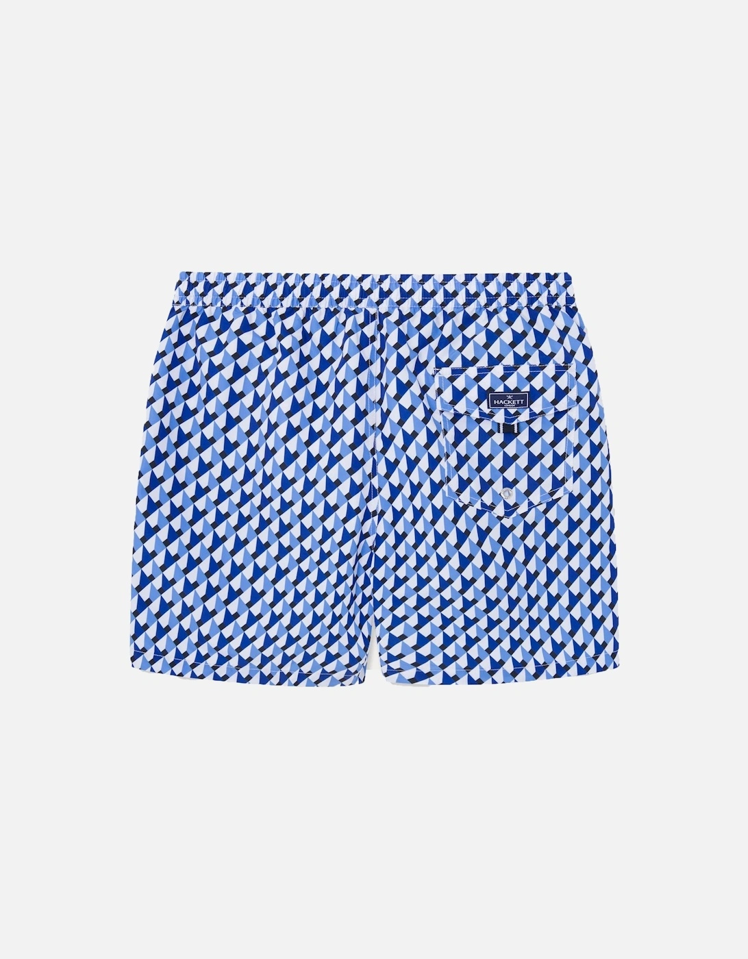 Chain Tailored Swim Short Blue