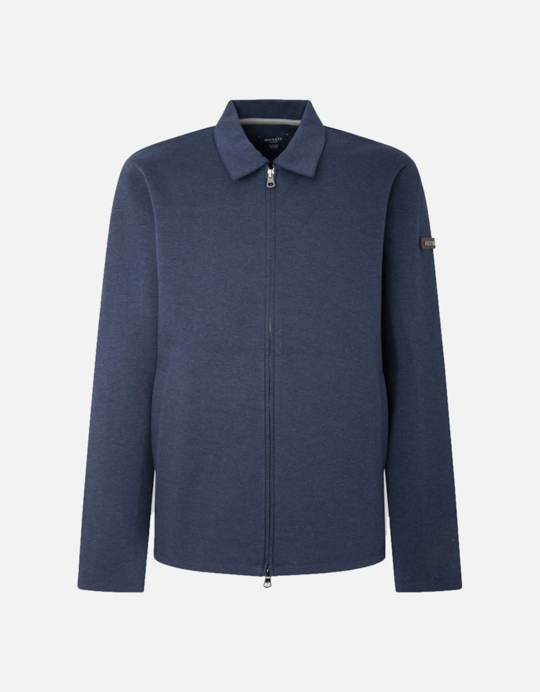 Double Knit Full Zip Navy