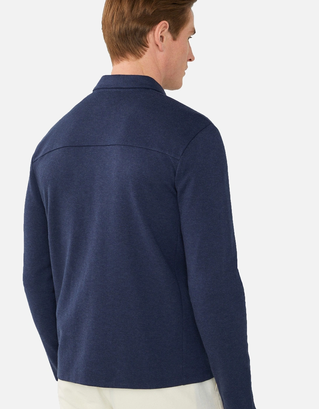 Double Knit Full Zip Navy