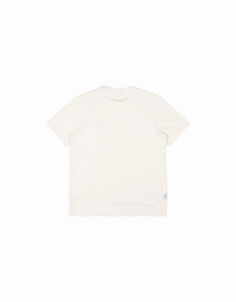 Heavyweight Shmoofoil T-Shirt - Wonder White/Royal Blue