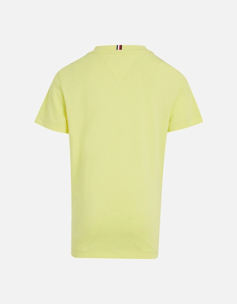 Youths Chest Logo T-Shirt (Yellow)