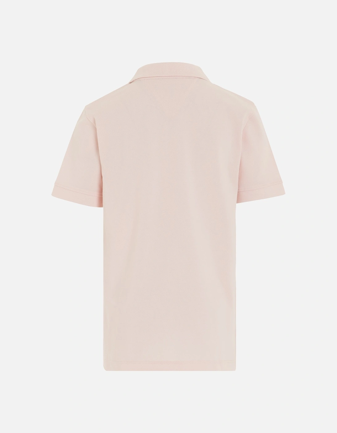 Juniors Embroidered Flag Polo Shirt (Pink)