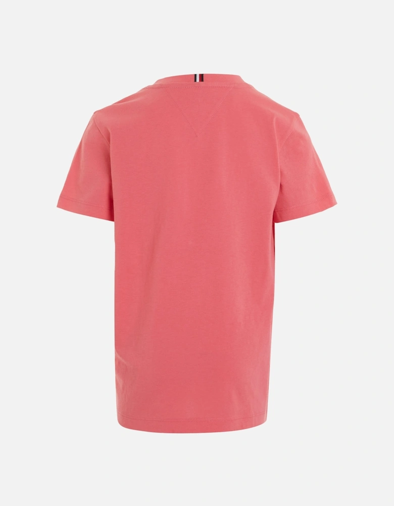 Youths Essential T-Shirt (Pink)