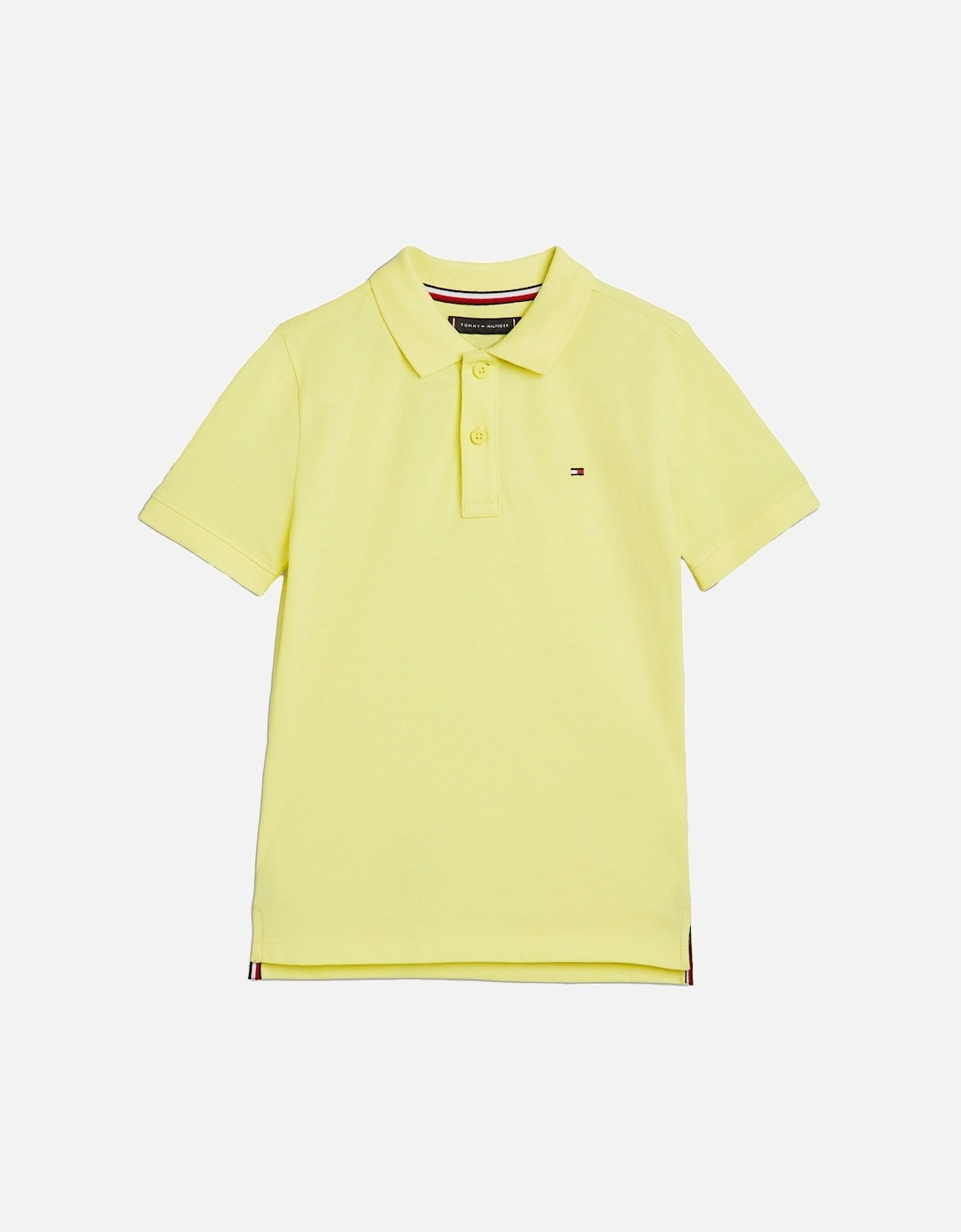 Juniors Embroidered Flag Polo Shirt (Yellow), 6 of 5