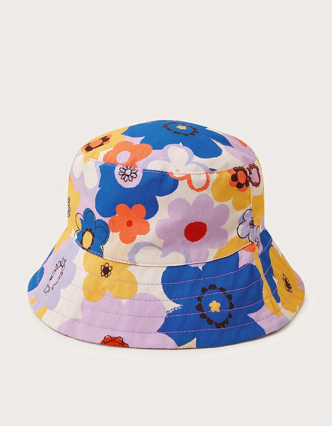 Girls Reversible Bucket Hat - Multi, 2 of 1