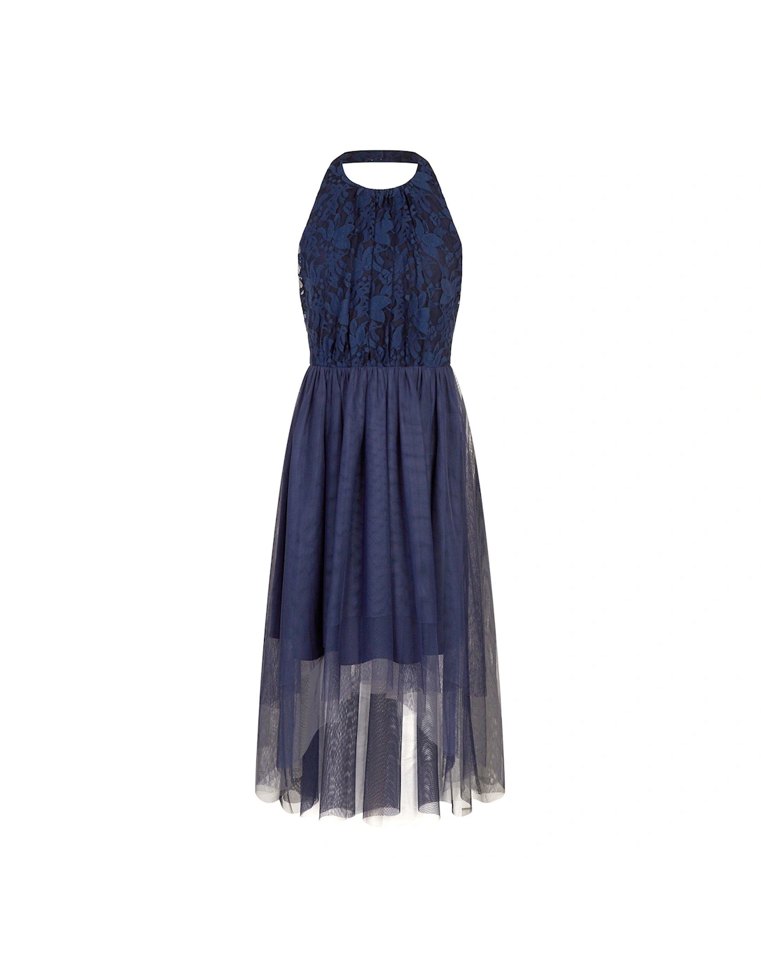Girls Hayley Lace Prom Dress - Navy, 2 of 1