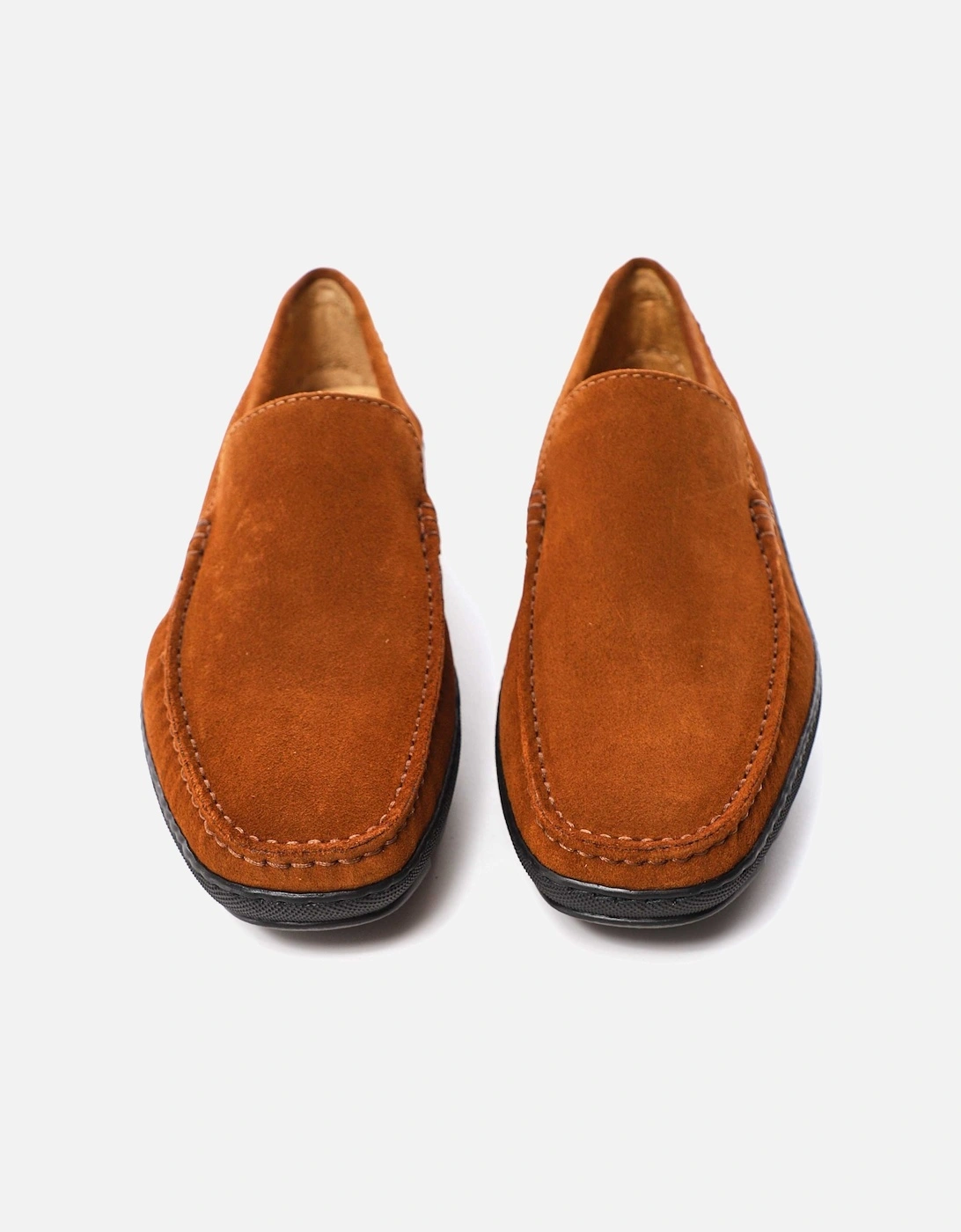 Suede Driving Loafers