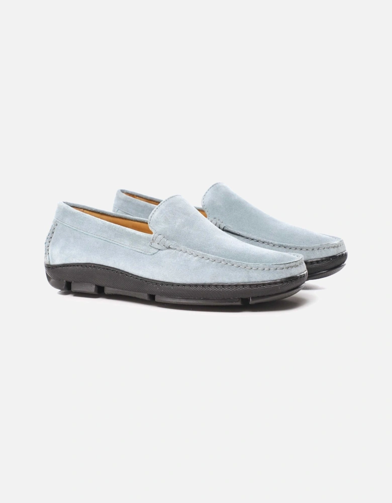 Suede Driving Loafers