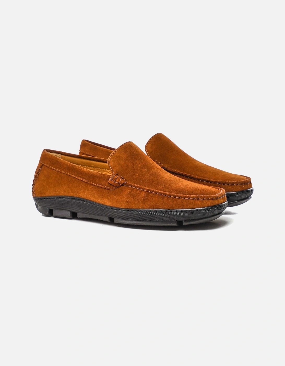 Suede Driving Loafers, 7 of 6