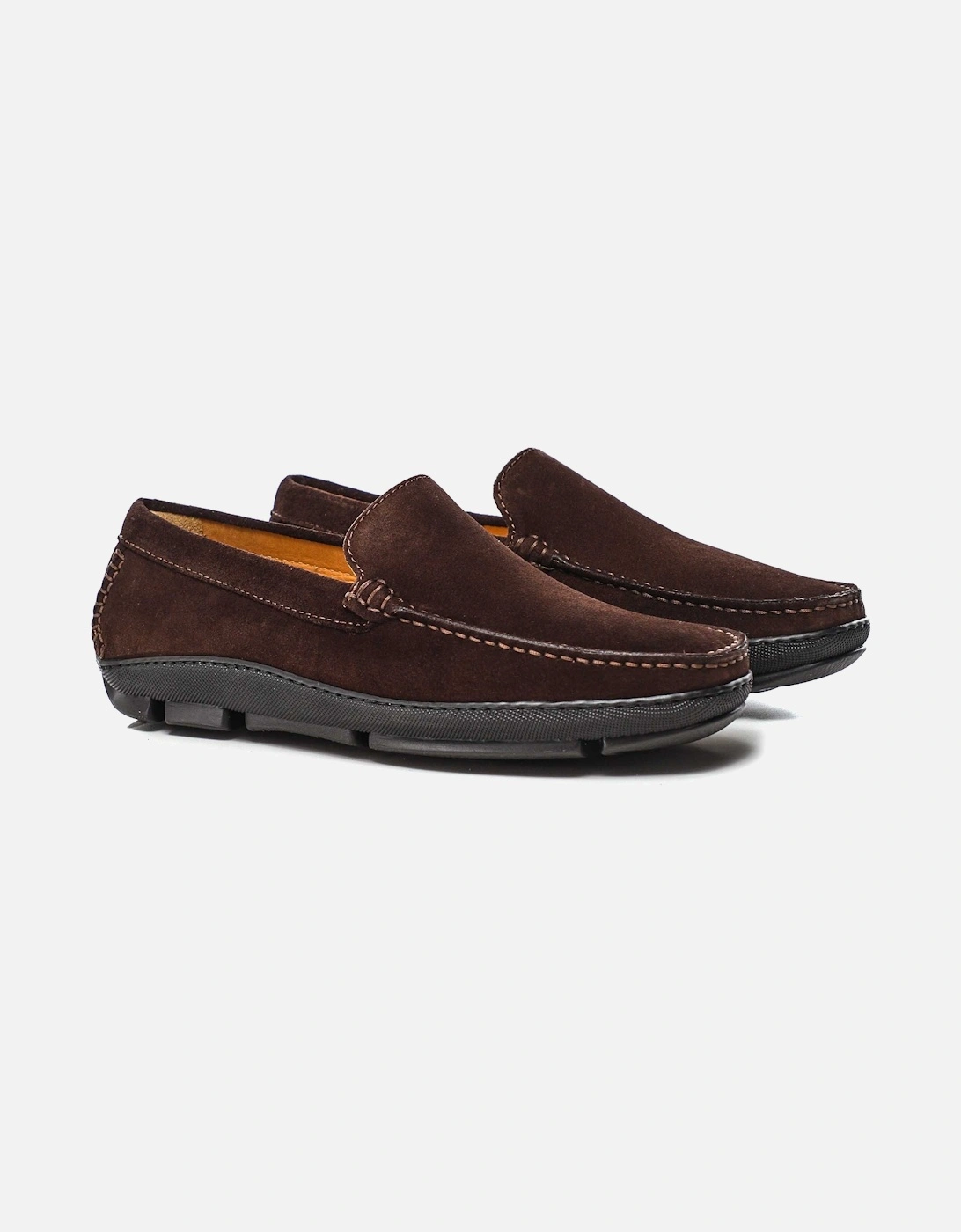 Suede Driving Loafers, 7 of 6